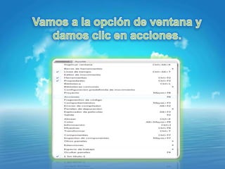 Acciones con action script