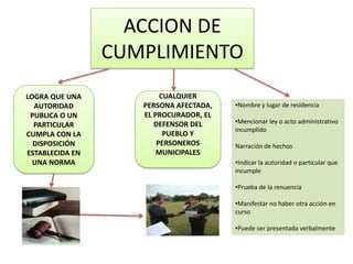 Acción  que lo motiva