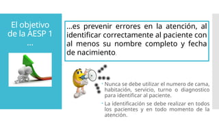 ACCIONES ESENCIALES PARA LA SEGURIDAD DEL PACIENTE | PPTX