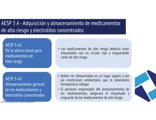 Acciones esenciales para la seguridad del paciente 3 y 4 | PDF