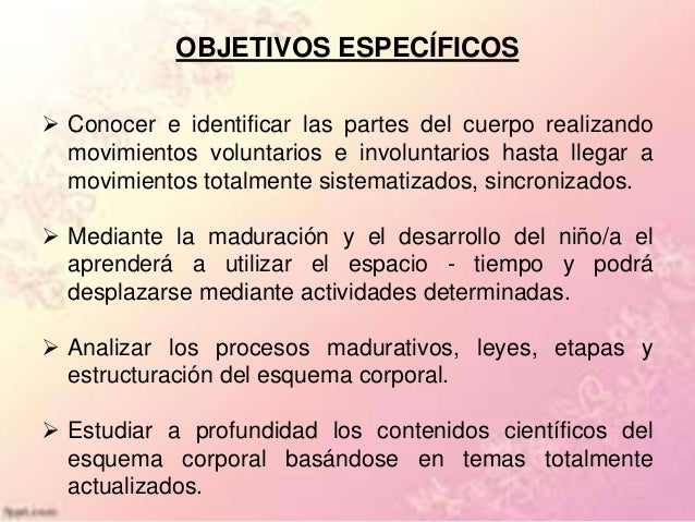 MOVIMIENTO Y ACCIÓN DEL ESQUEMA CORPORAL