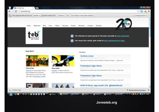 Jovesteb.org
 