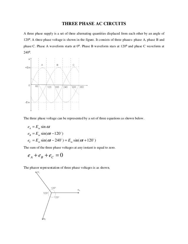 Ac Circuits Notes
