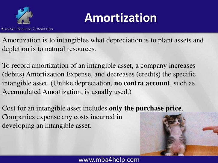 intangible assets amortization