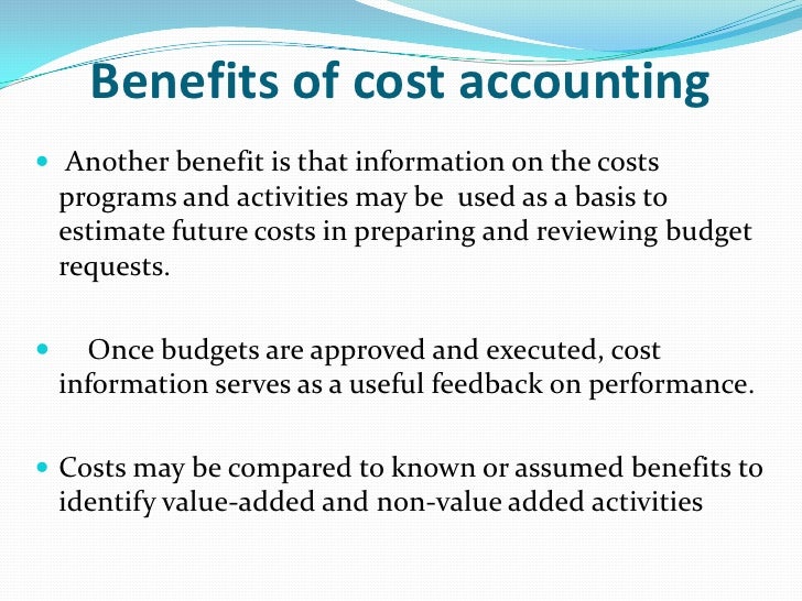 Cost Accounting; Managerial Accounting; Financial Accounting