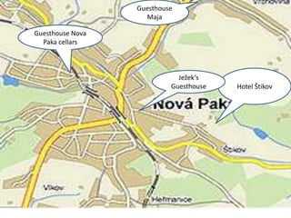 Guesthouse MajaGuesthouse Nova Paka cellarsHotel ŠtikovJežek‘s Guesthouse