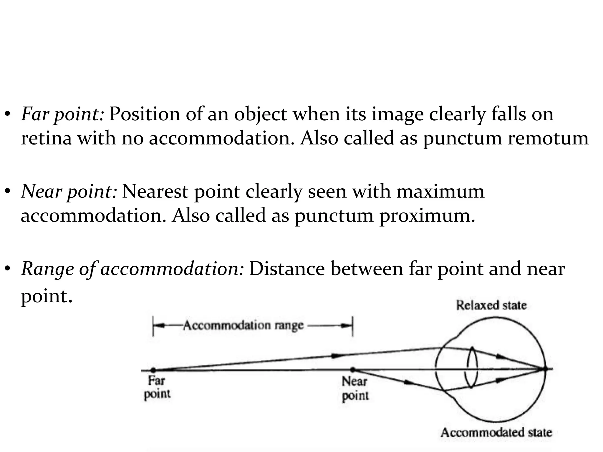 Accommodation and convergence | PPTX