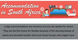 Accommodation in south africa