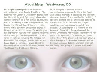 About Megan Westergren, OD

 