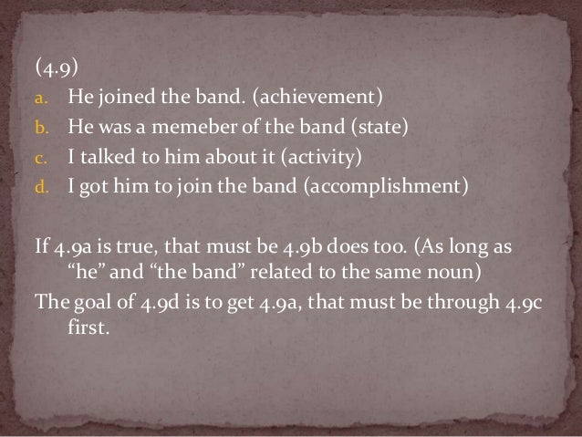 accomplishment contain activities and