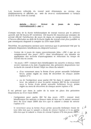 Accord d'entreprise r2 c