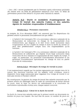 Accord d'entreprise r2 c