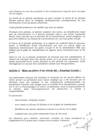 Accord d'entreprise r2 c