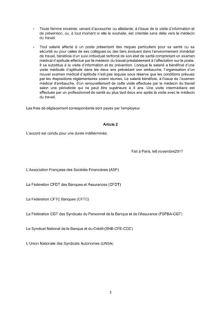 3
- Toute femme enceinte, venant d’accoucher ou allaitante, à l’issue de la visite d’information et
de prévention, ou, à t...