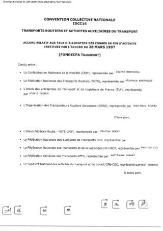 Accord du 17.07.2020   fongecfa transport