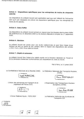 Accord du 17.07.2020   fongecfa transport