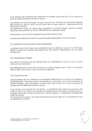 Accord Gpec Schneider Electrique