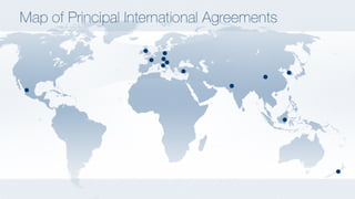 Fiat Spa - Map of principals International Agreements