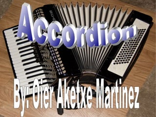 Accordion By: Oier Aketxe Martinez 