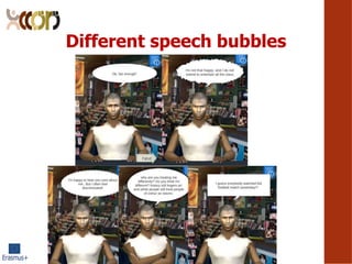 Different speech bubbles
 