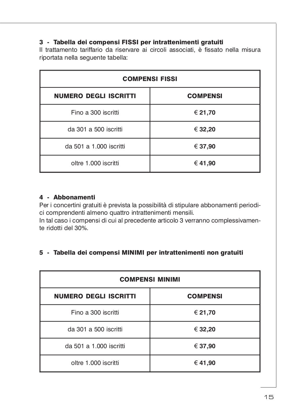 Accordo quadro ARCISIAE (aggiornato al 2013)