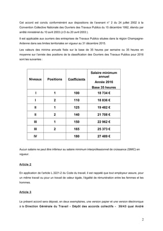 Cet accord est conclu conformémént aux dispositions de l’avenant n° 2 du 24 juillet 2002 à la
Convention Collective Nation...