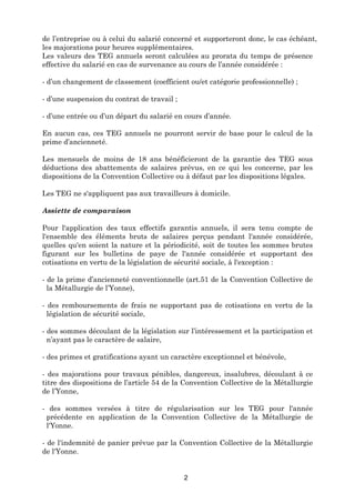 2
de l’entreprise ou à celui du salarié concerné et supporteront donc, le cas échéant,
les majorations pour heures supplém...