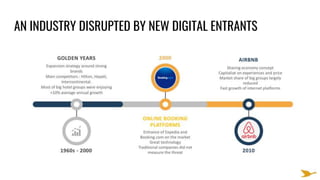AN INDUSTRY DISRUPTED BY NEW DIGITAL ENTRANTS
 