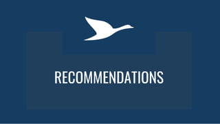 RECOMMENDATIONS
 