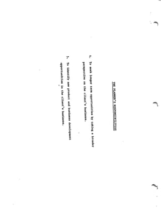 Account planning at s&s 1986