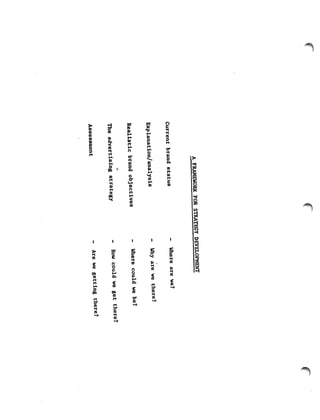 Account planning at s&s 1986
