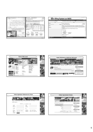 6
Traditional Filing System E-Filing System
<< back
 