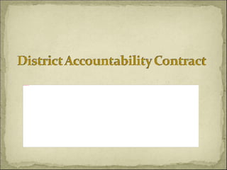 Accountability  Contract    Kennedy