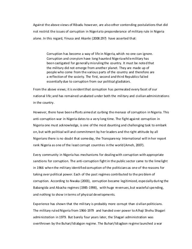 Accountability and corruption in public organization | DOCX