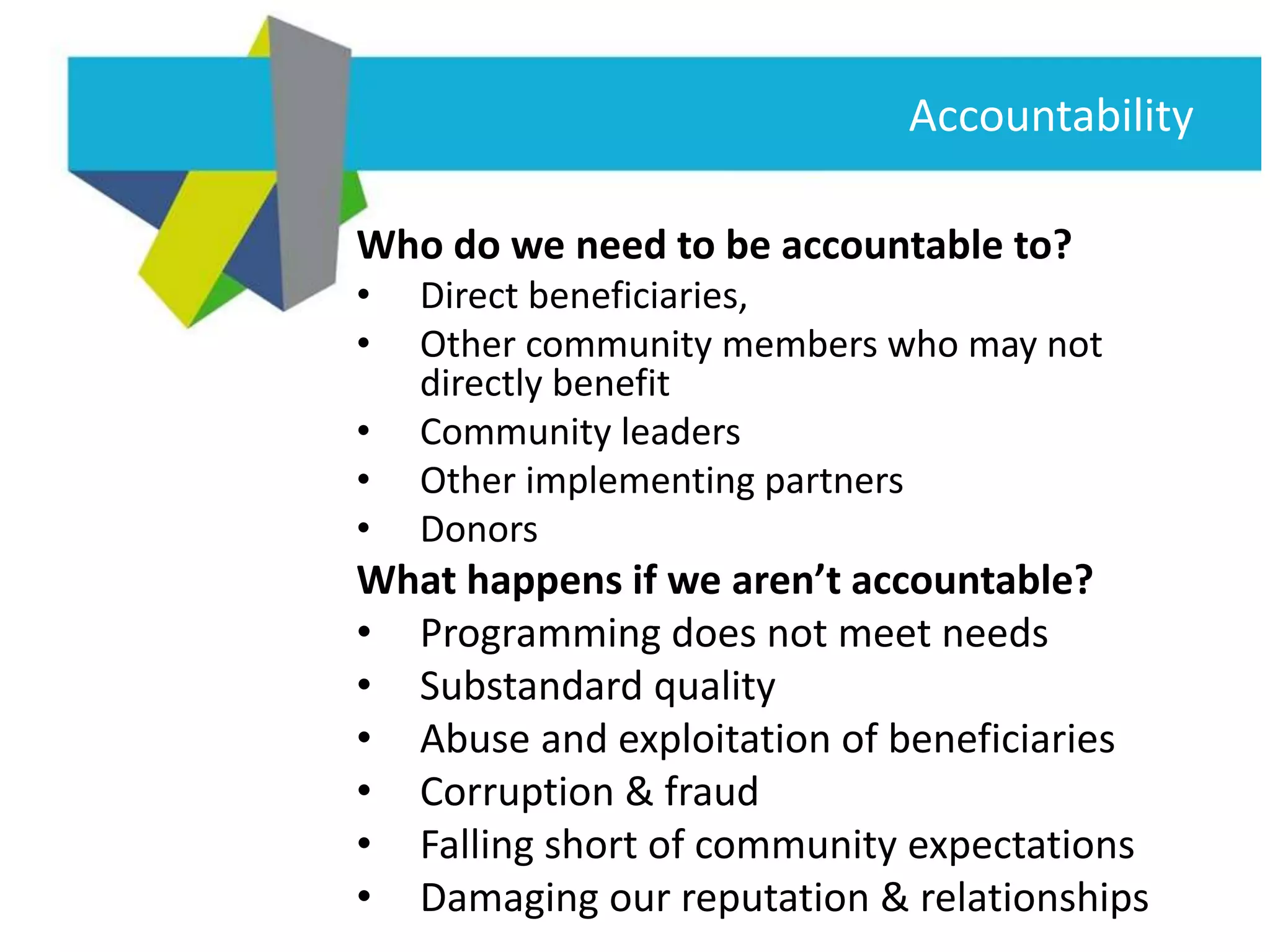 Accountability and Leaning | PPTX