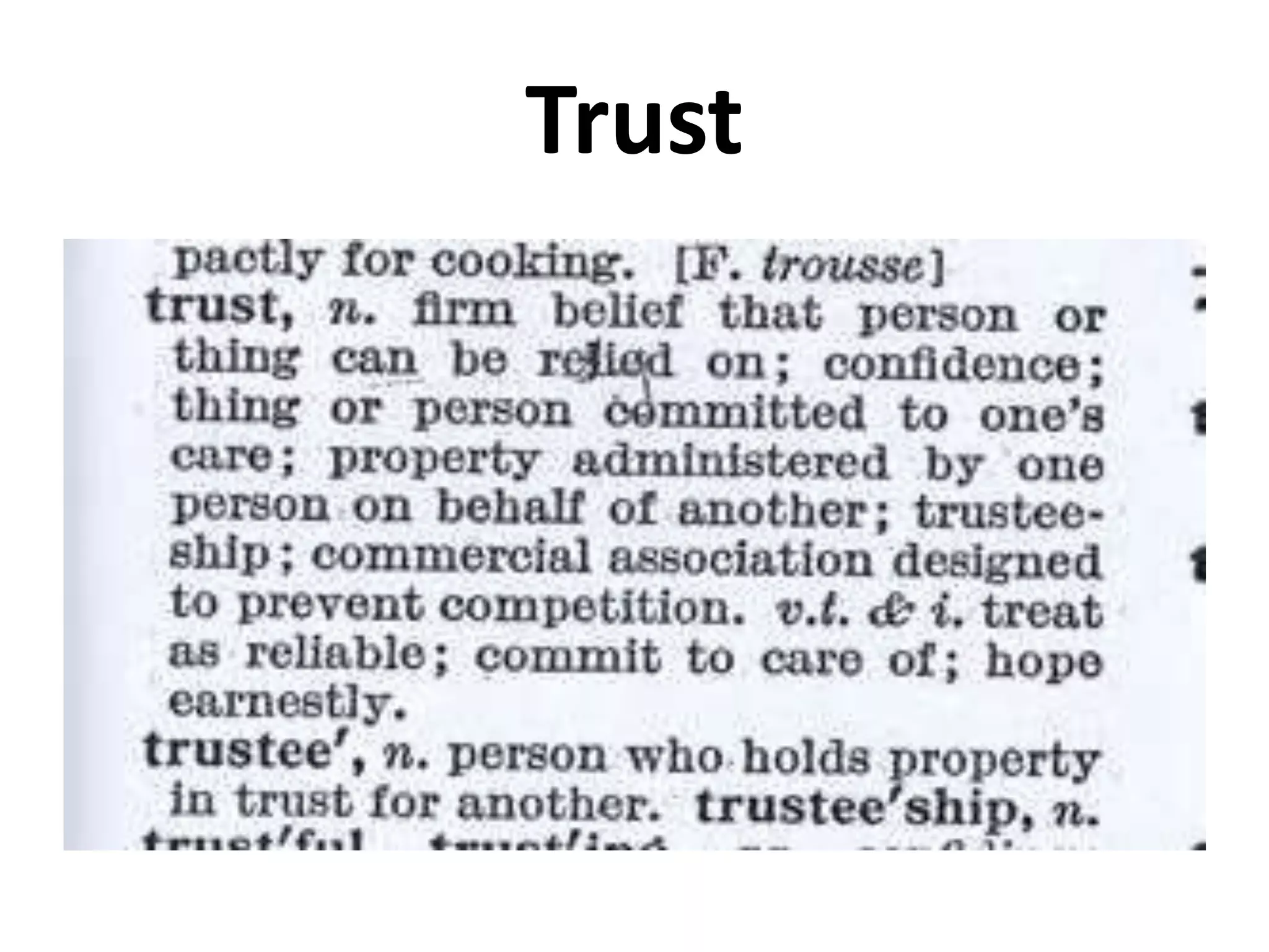 Trust
