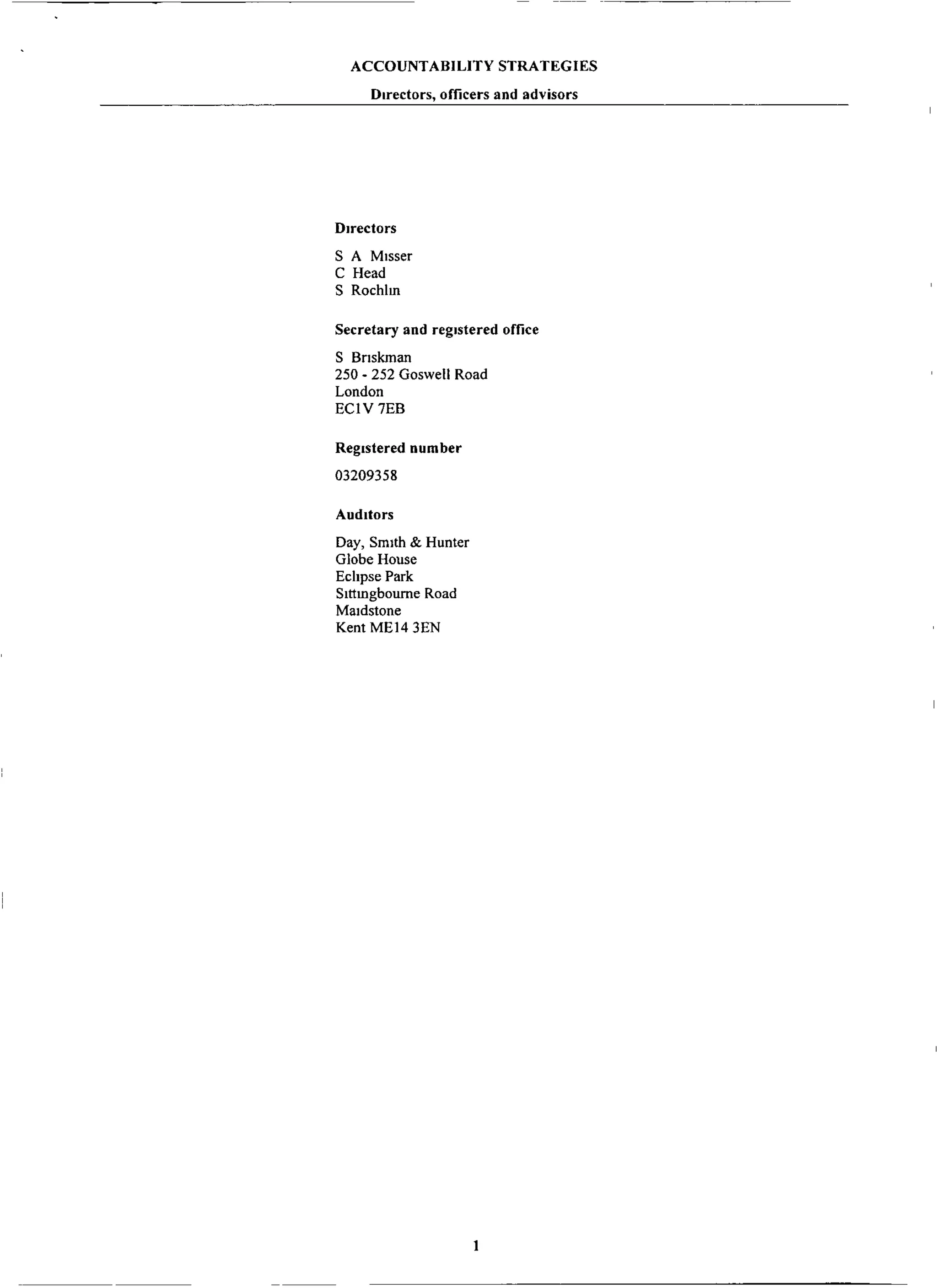 AccountAbility's accounts