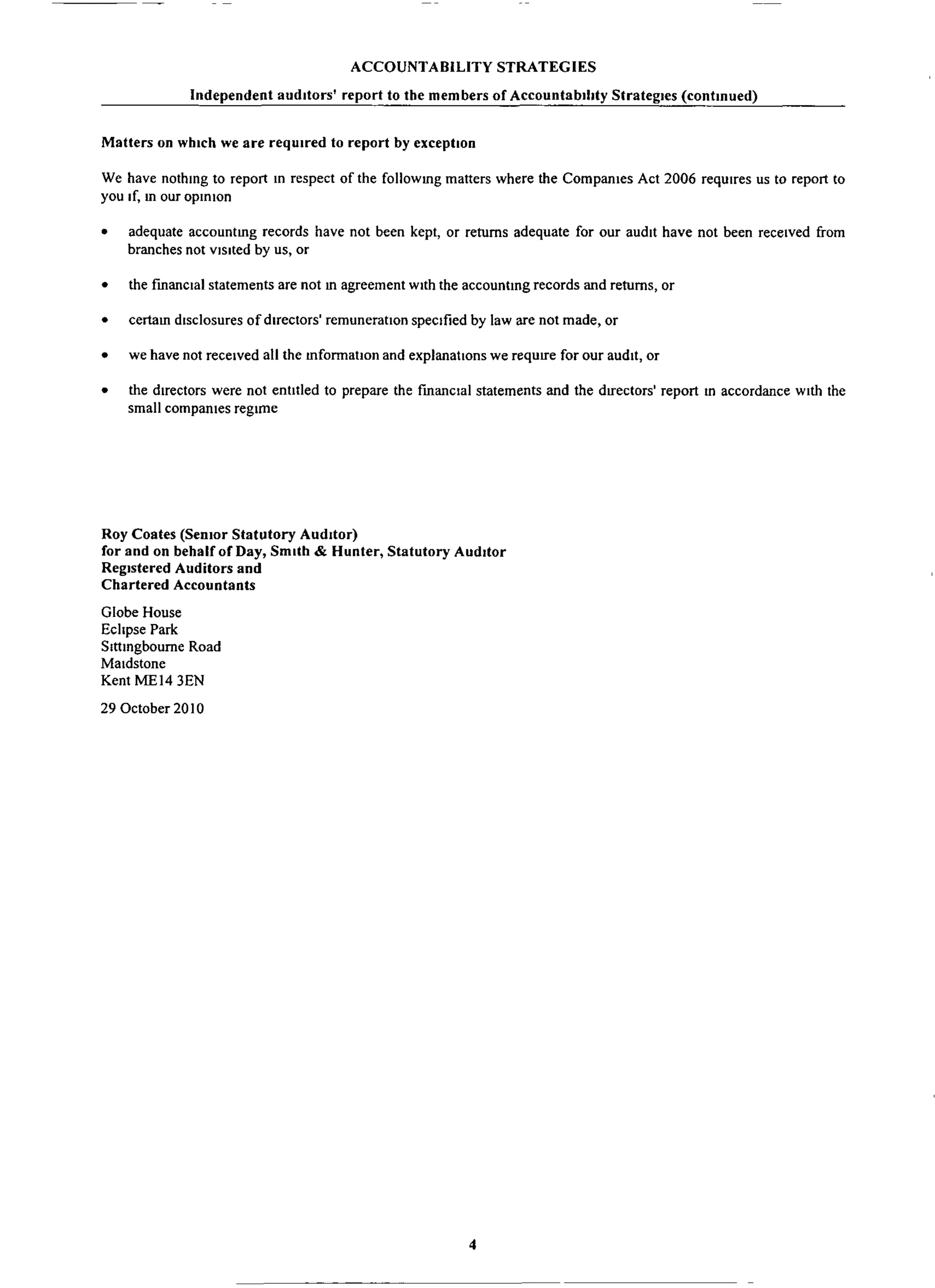 AccountAbility's accounts