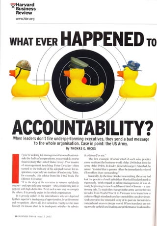 Accountabilty