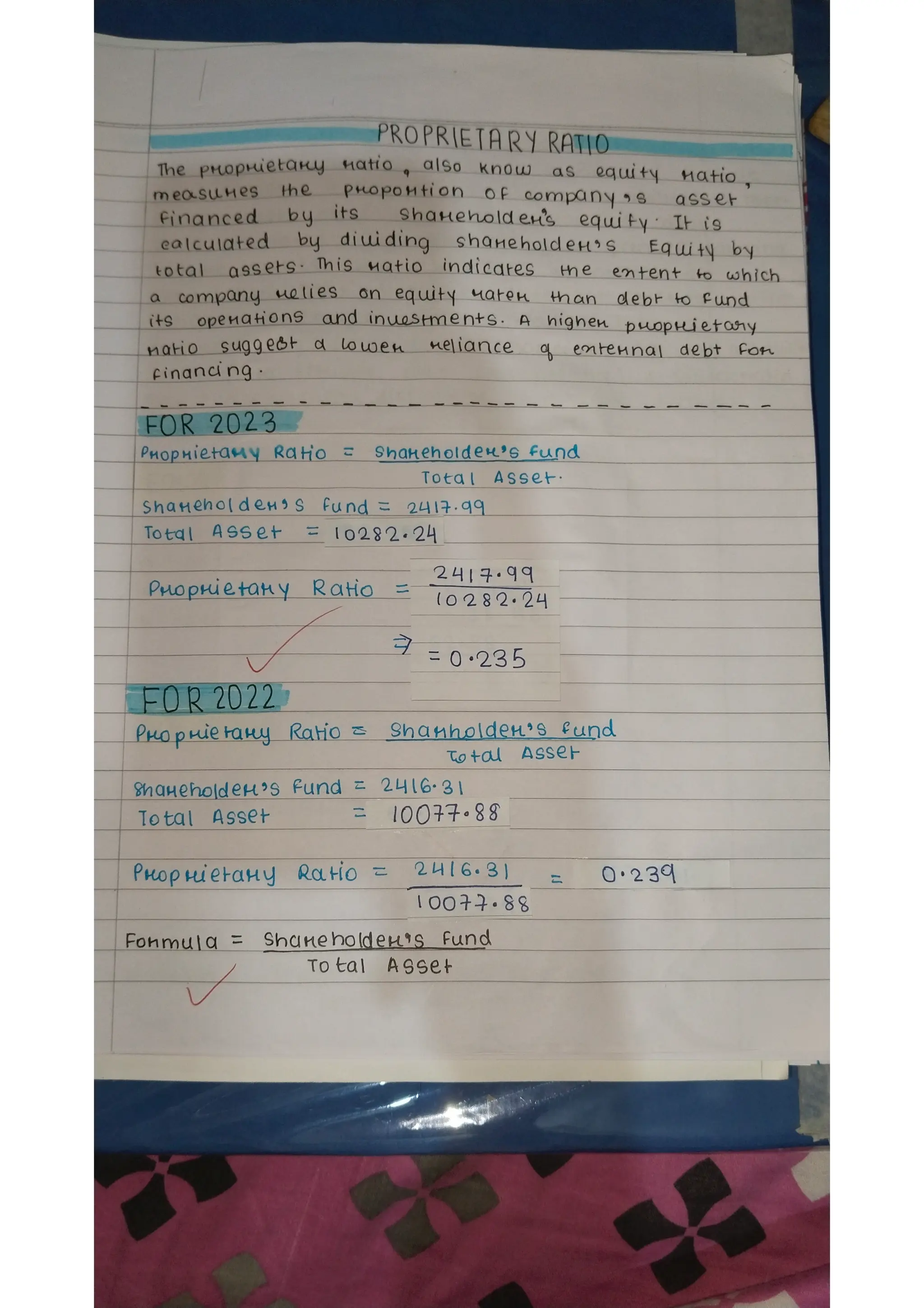 Ratio analysis and segment reporting Accountancy project