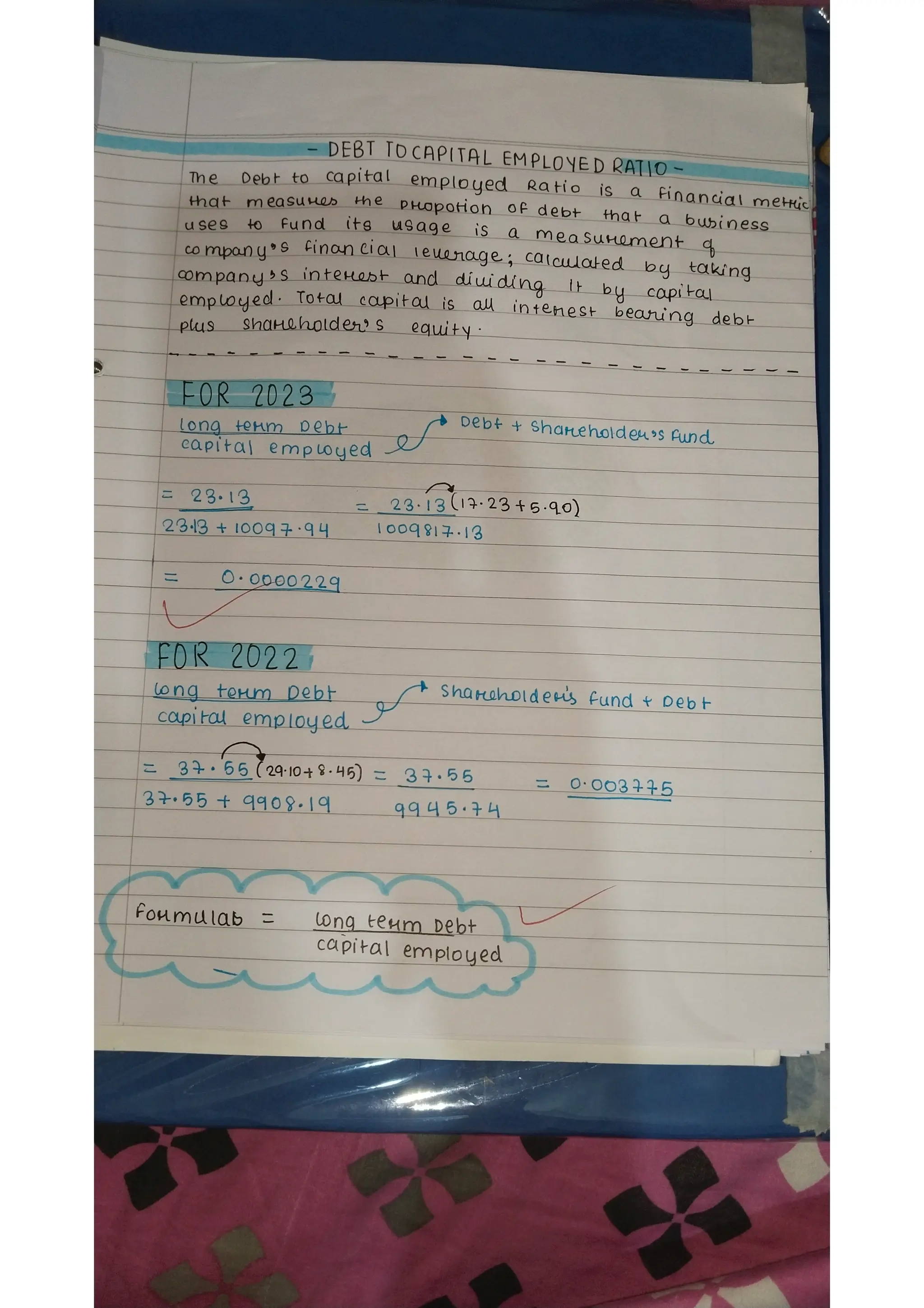 Ratio analysis and segment reporting Accountancy project