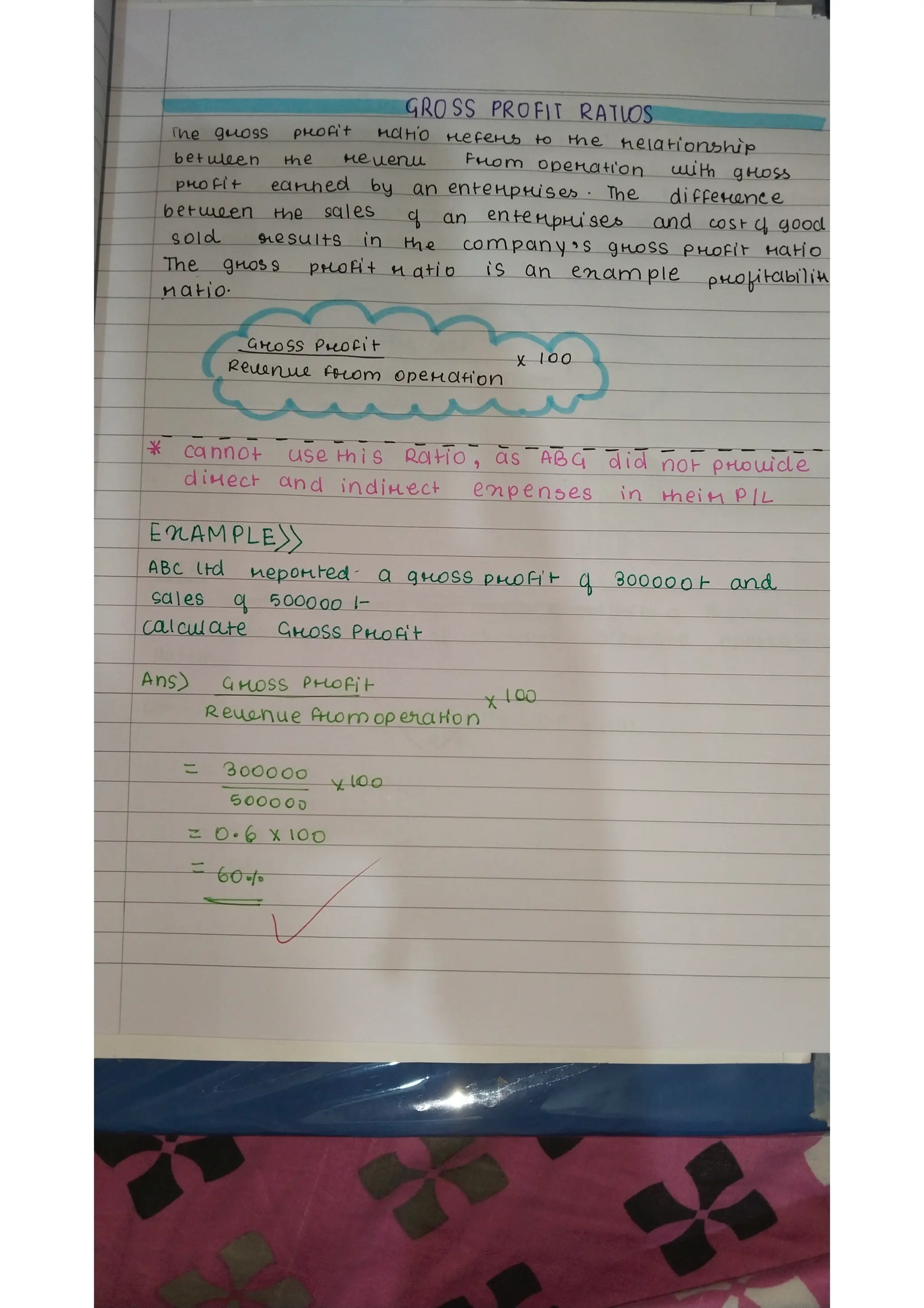 Ratio analysis and segment reporting Accountancy project