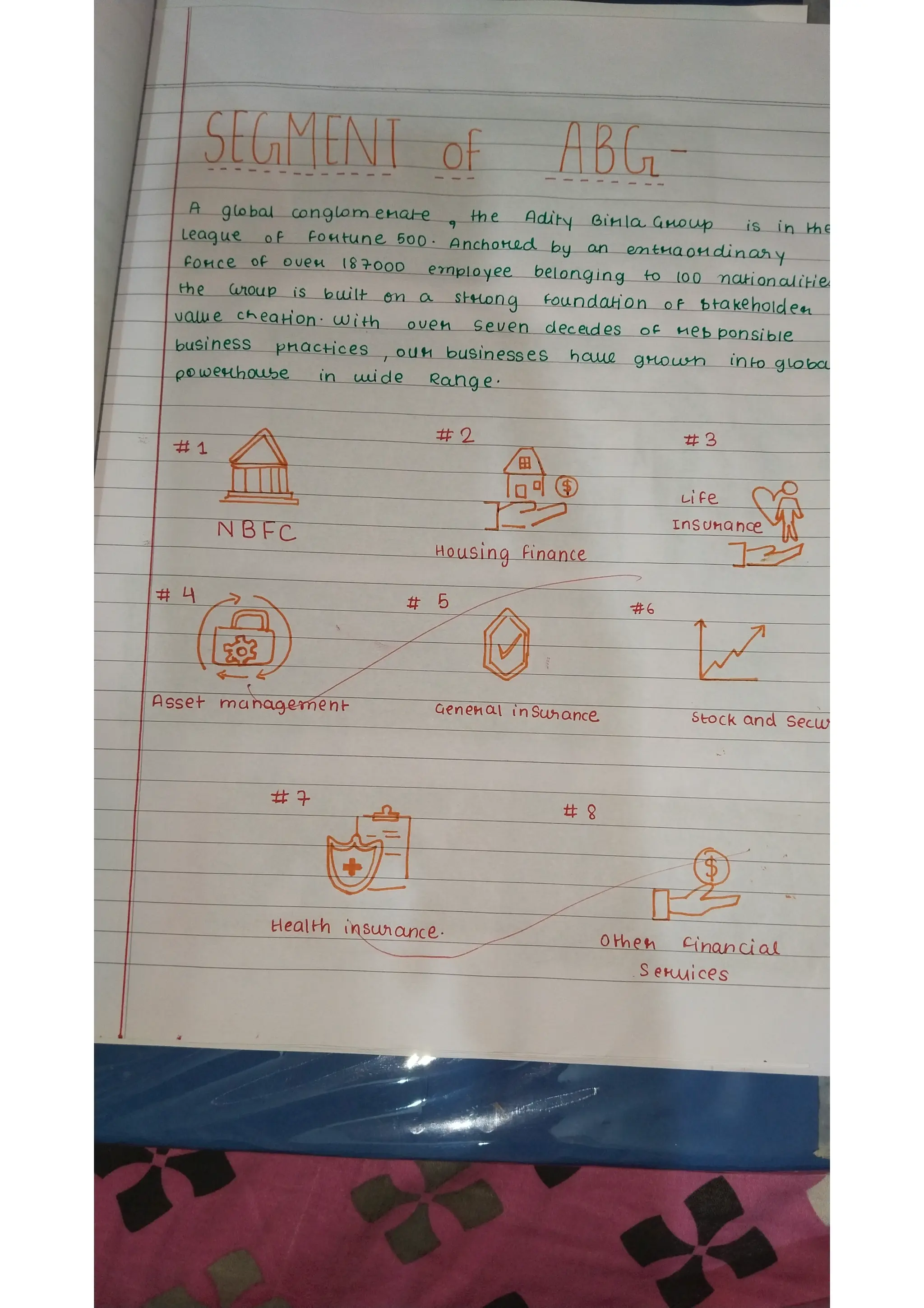 Ratio analysis and segment reporting Accountancy project