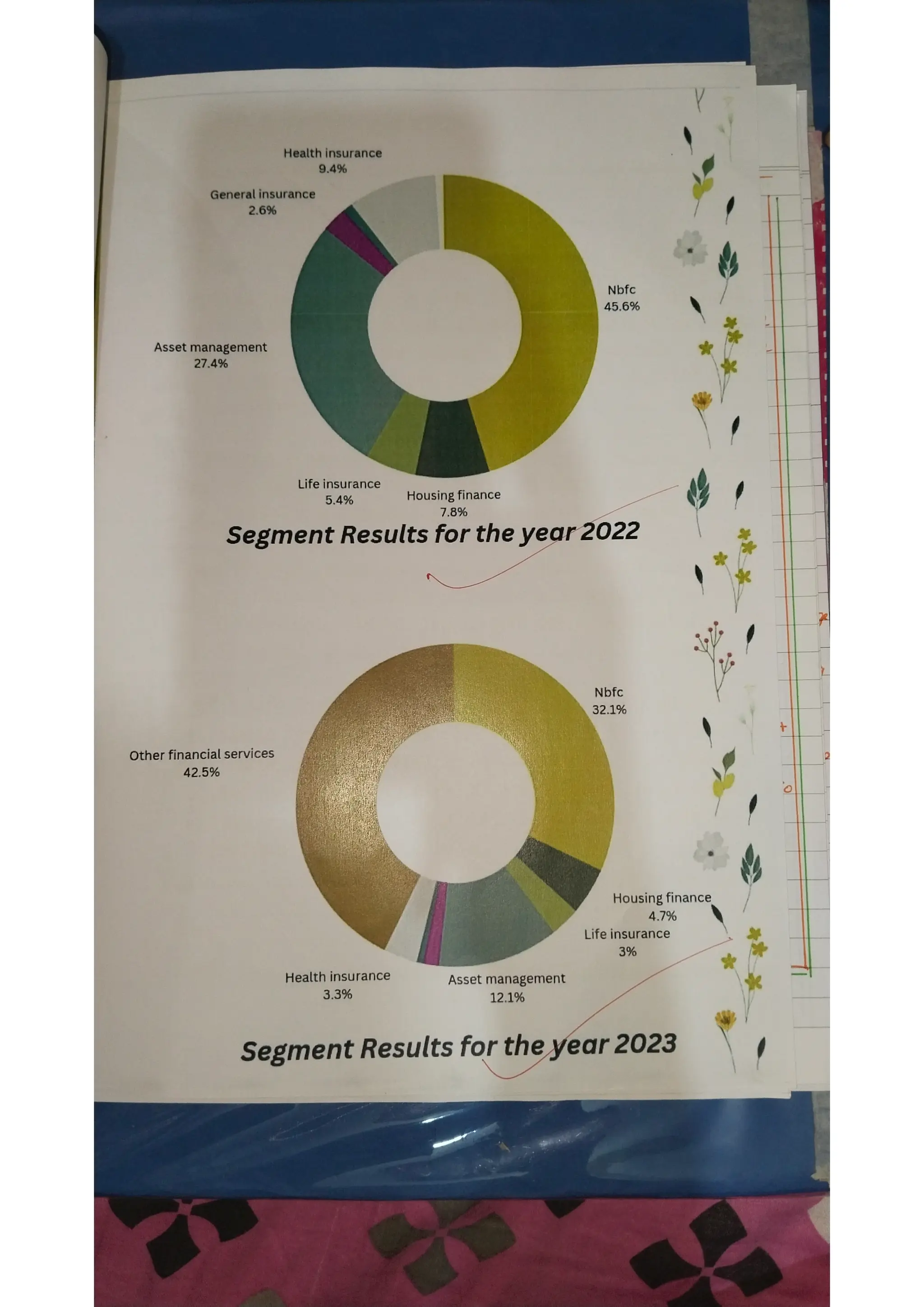 Ratio analysis and segment reporting Accountancy project