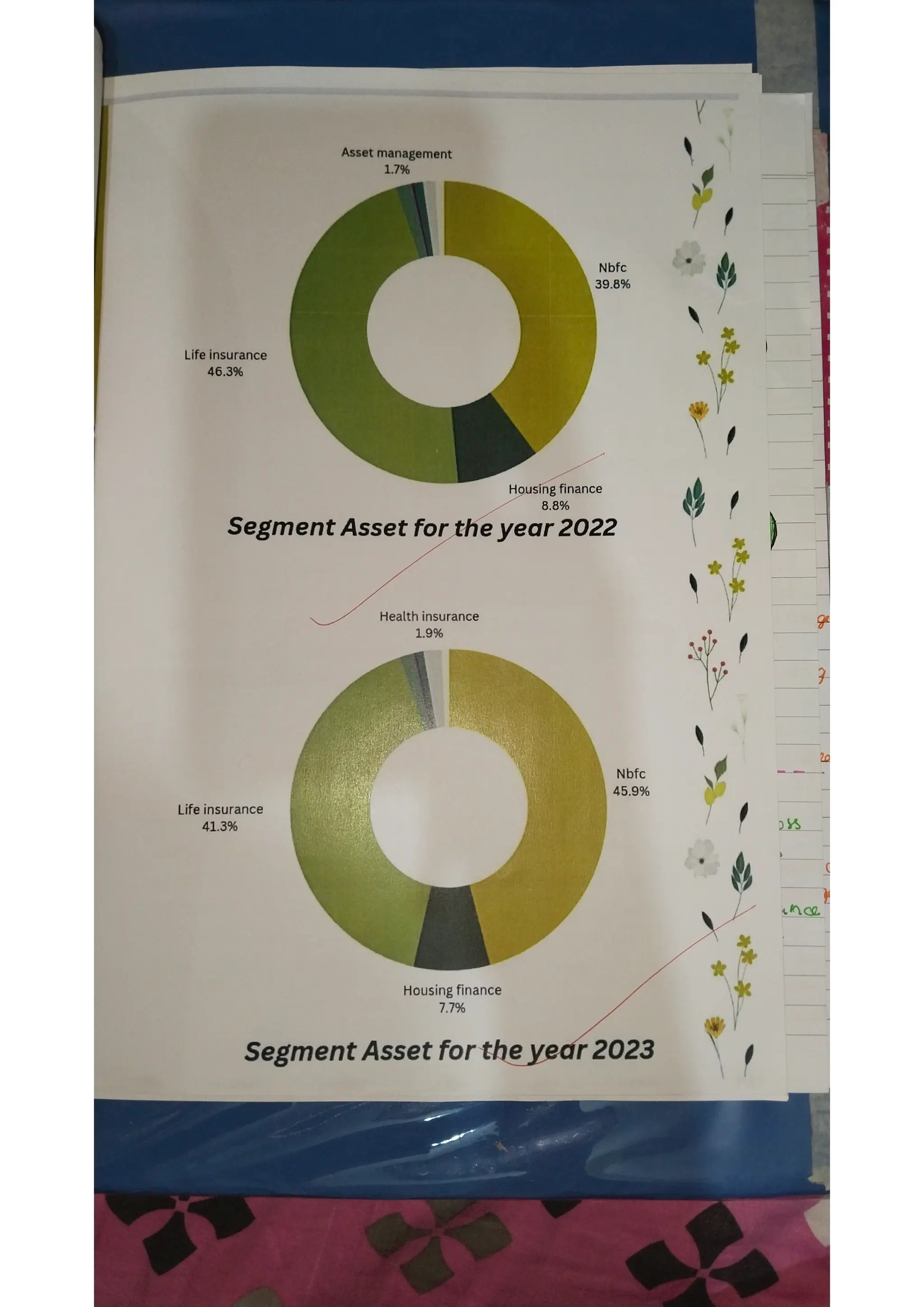 Ratio analysis and segment reporting Accountancy project