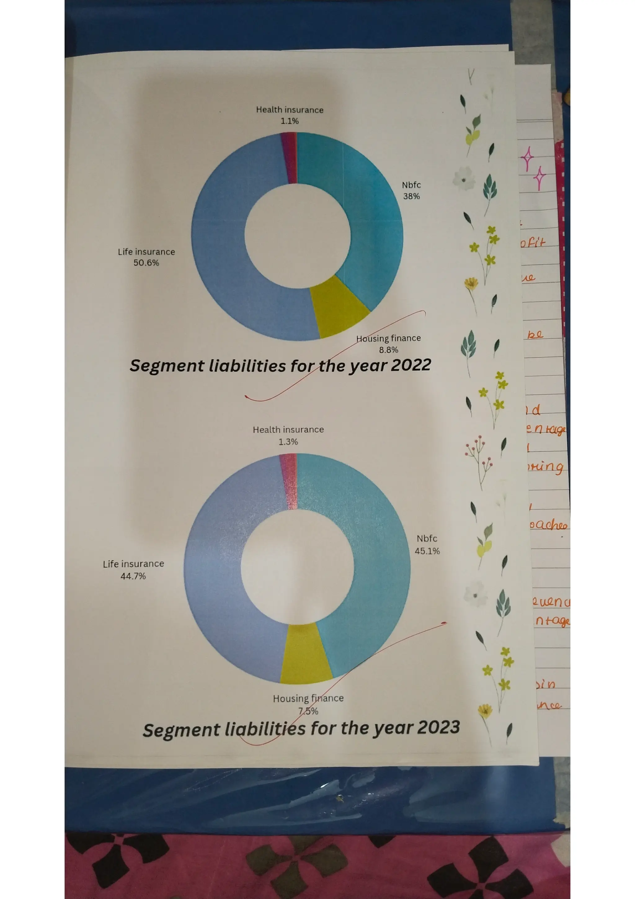 Ratio analysis and segment reporting Accountancy project