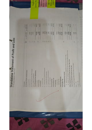 Ratio analysis and segment reporting Accountancy project | PDF