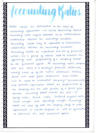 Class 12 Accountancy Project 2022-23