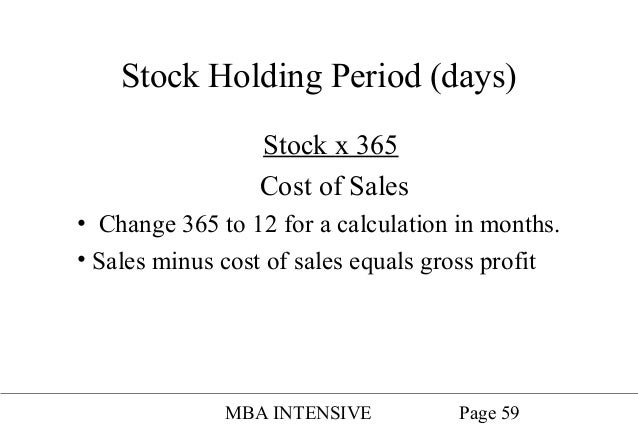 Holding period incentive stock options