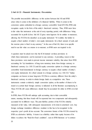 Ifrs Convertible Instruments Example Project Report on IFRS | DOCX